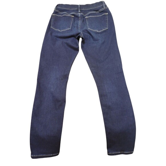 Frame Le High Skinny Crop Jeans Women’s Size 29 Blue Denim Stretch G3.7 - Picture 3 of 11